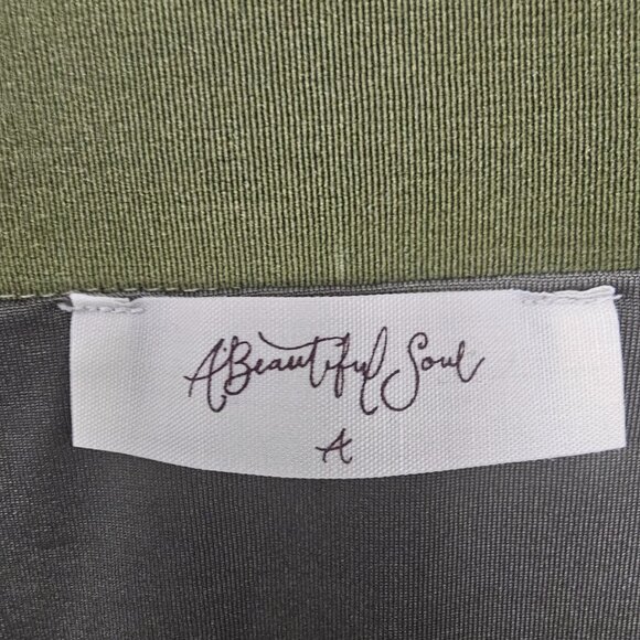 A Beautiful Soul Skirt Green Sequins Floral Mini Glam Club 36" - Picture 5 of 7